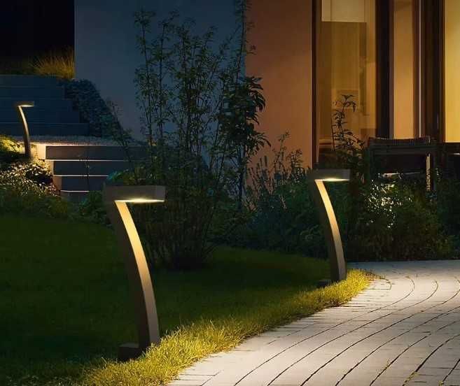 4x Lampa Solarna Wbijana Nowoczesna Wodoodporna Lampy Ogrodowe SOLARNE