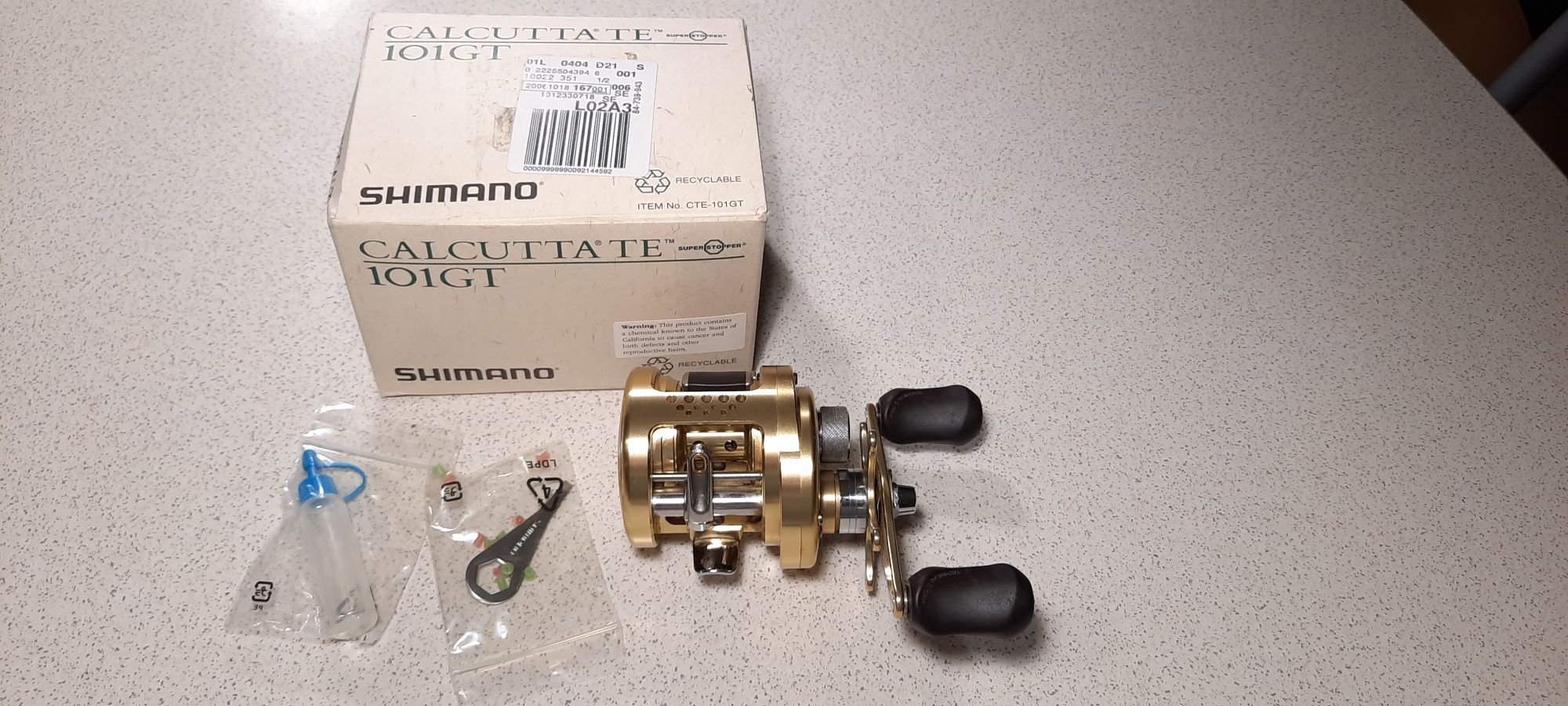 Shimano Calcutta TE 101GT kołowrotek castingowy