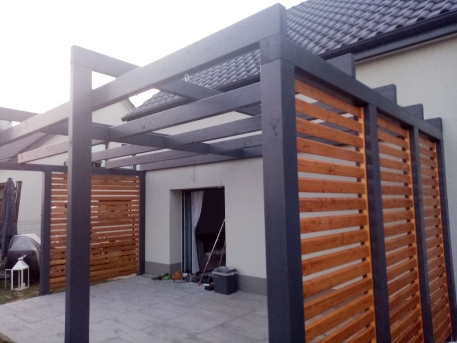 Pergola, Altana, zadaszenie tarasu, wiata drewniana