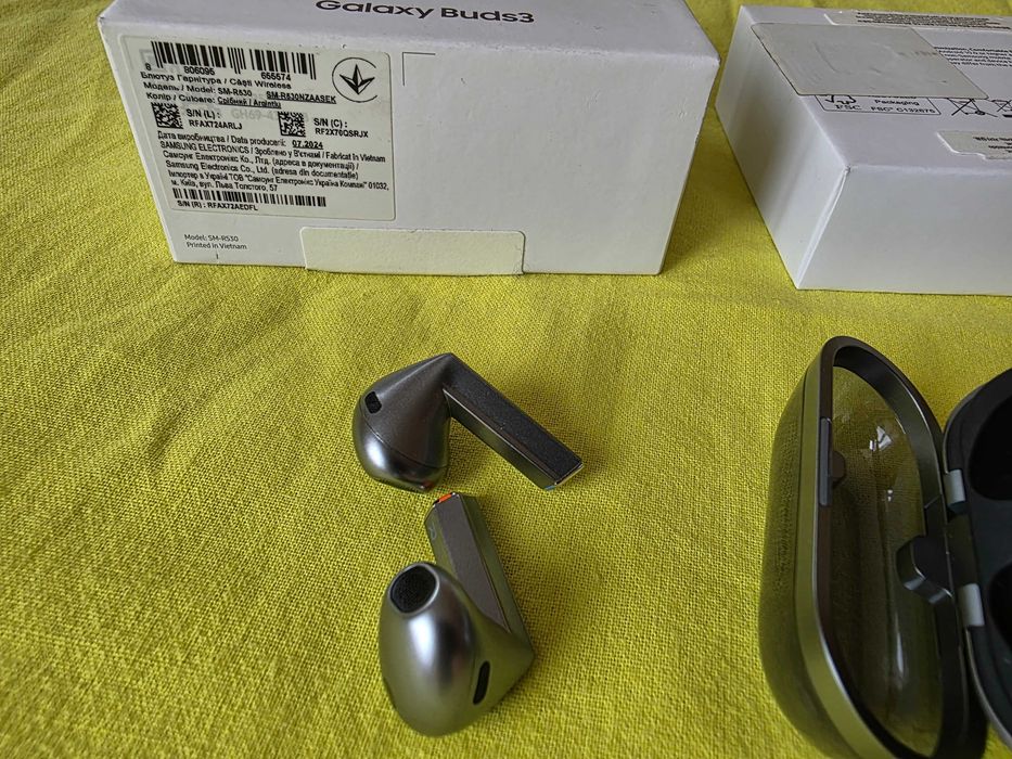 Bluetooth Навушники Samsung Galaxy Buds 3 Silver