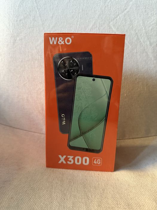 Telemóvel W&O X300, novo e selado na caixa original.