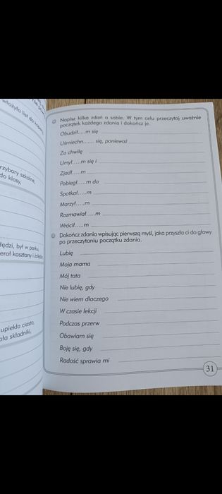 Trudne zadania - piszemy wypracowania.