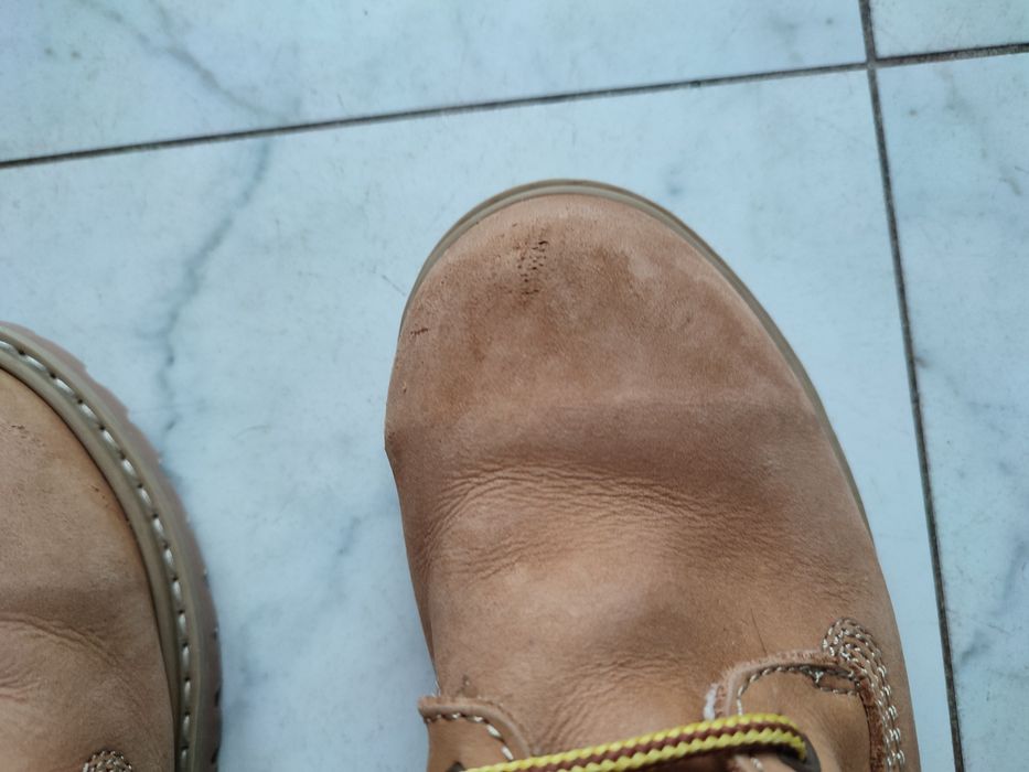 Roots original beżowe timberki  buty trapery r.35