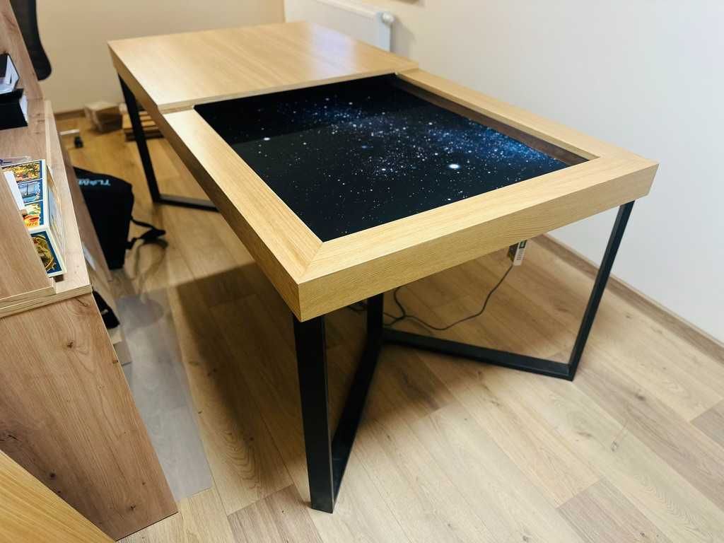 Drewniany stół do gier planszowych 100x120cm GamesMaster