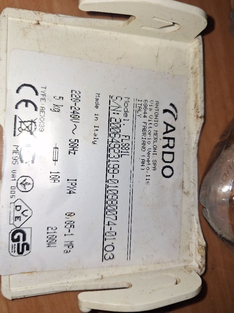 Стиральна машина ARDO FLS81L по запчастинам