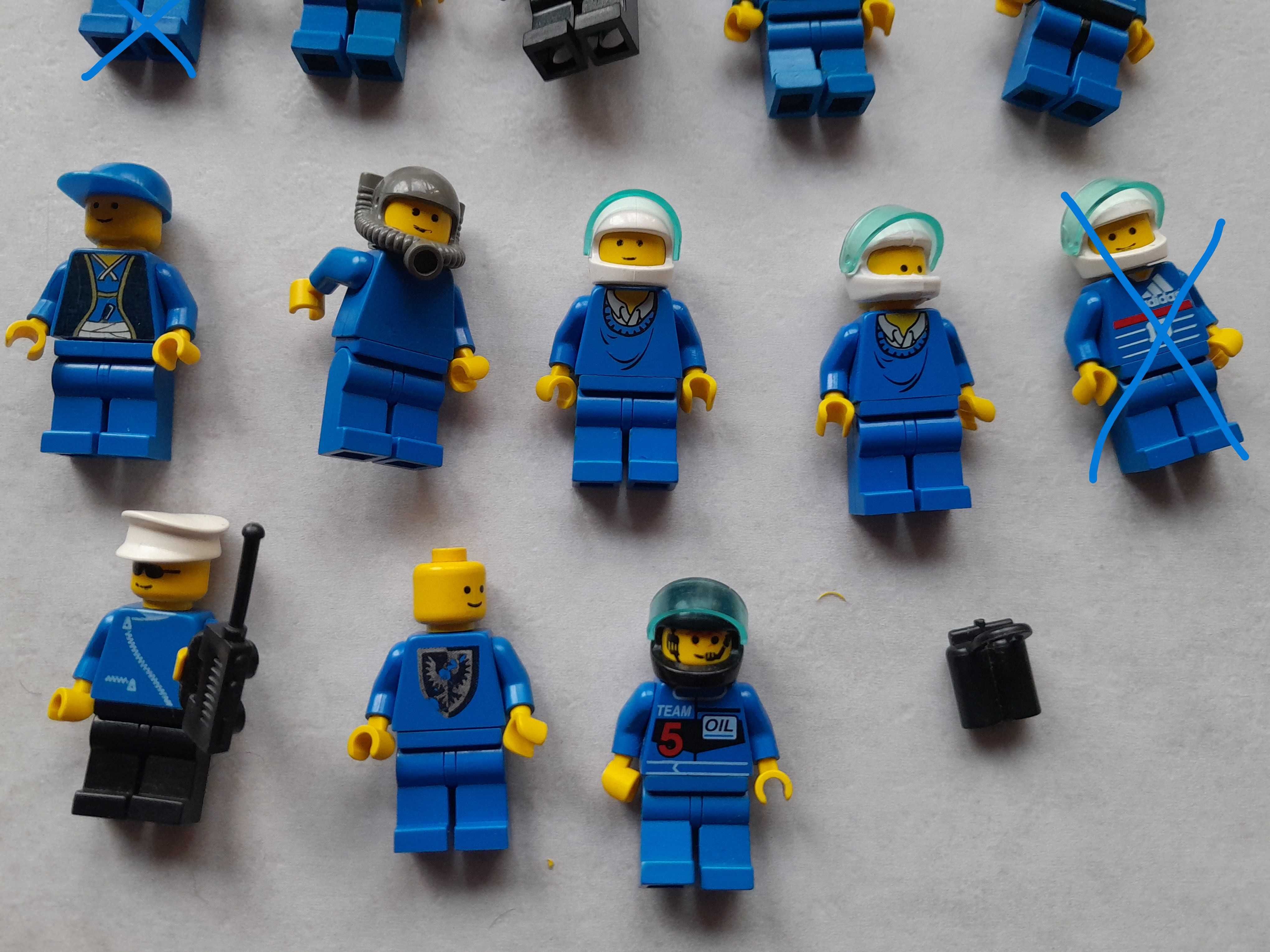 Stare figurki LEGO zestaw 16 sztuk mix