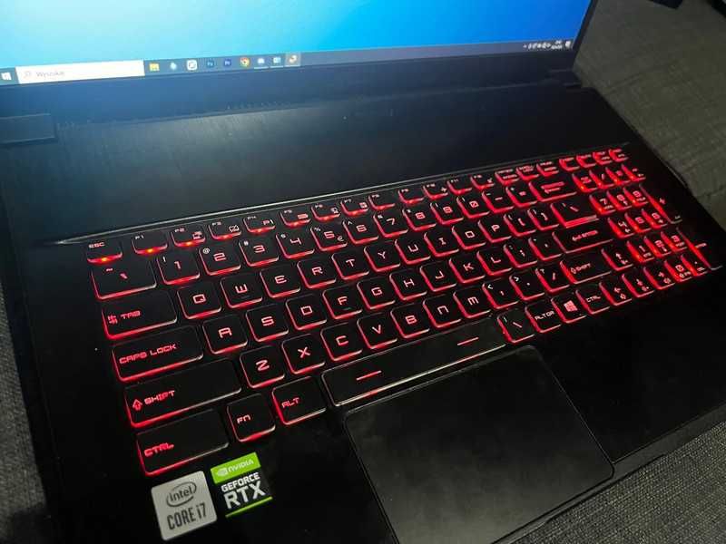 Laptop Gamingowy - MSI GF75, i7-10750H, RTX3060 6GB, 32GB