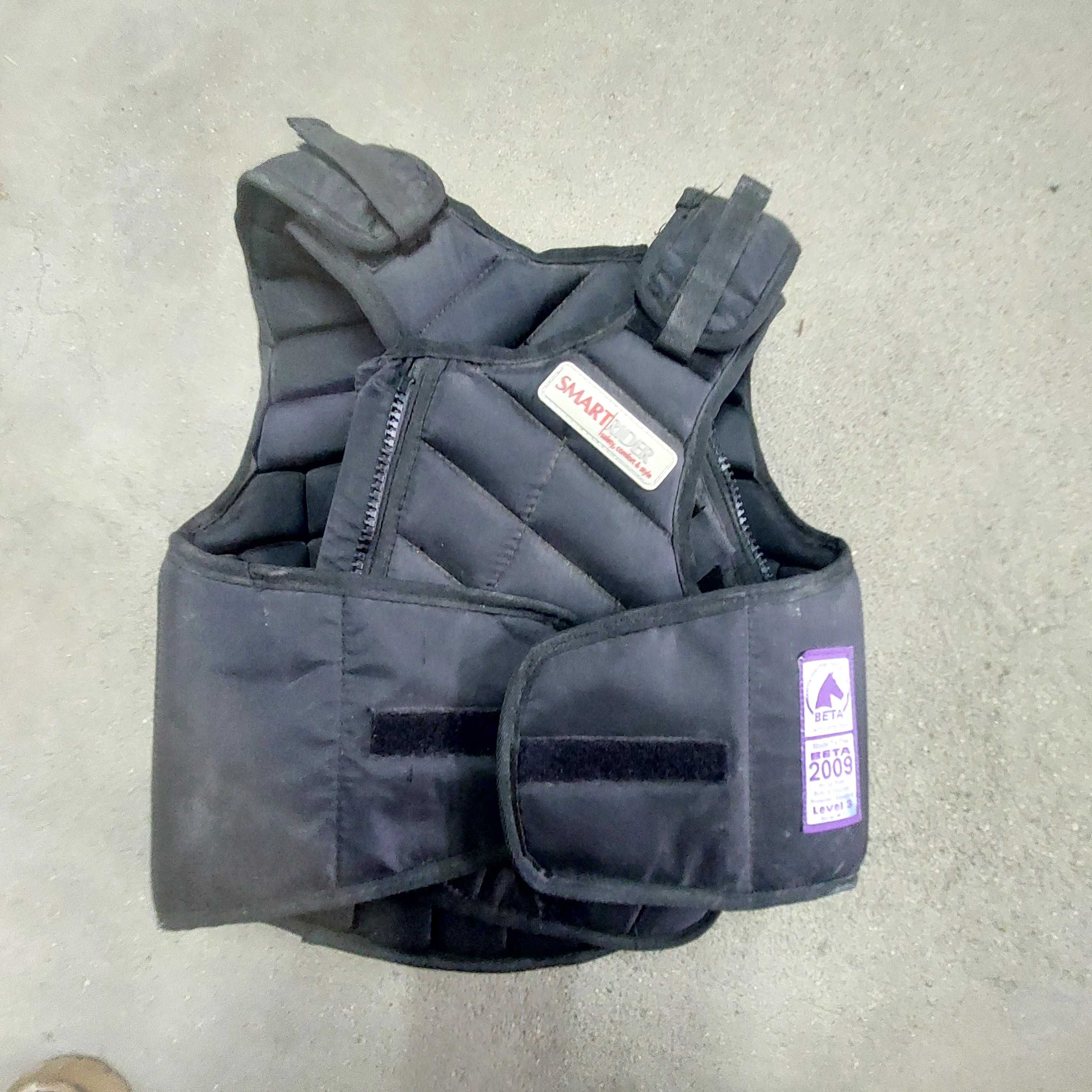colete equitação crianca xs 8 10 anos smart rider