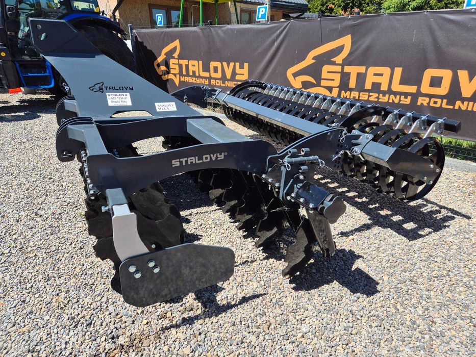 Brona talerzowa MEGA PLUS 2,5-3,0m talerze 560mm regulacja talerzówka