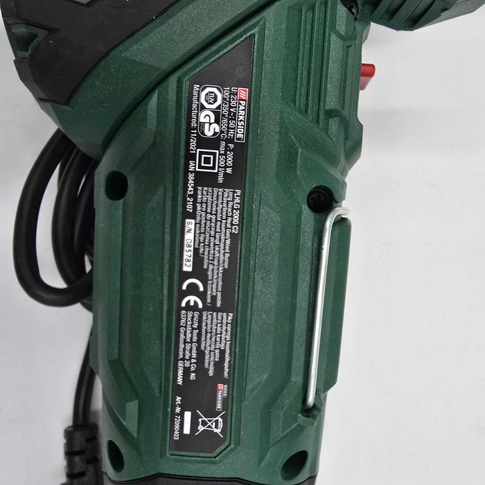 Opalarka I Wypalarka Do Chwastów 2w1 PARKSIDE PLHLG 2000 C2