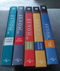 DR House -  pięć sezonów, jak nowe w tekturowej obwolucie!!