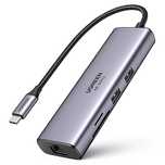 HUB 7w1 Ugreen CM512 USB-C / 2x USB-A 3.2 / HDMI 4K / czytnik SD TF /
