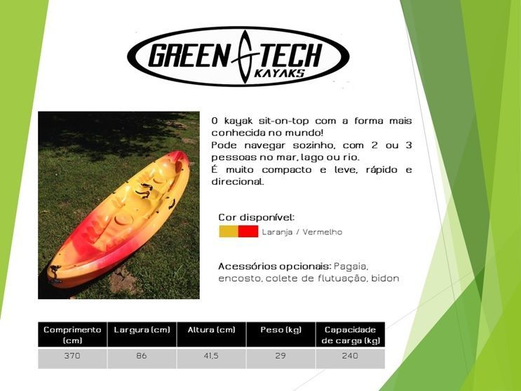 KAYAKs NOVOS | Empresas | Clubes | Caiaque/Canoa