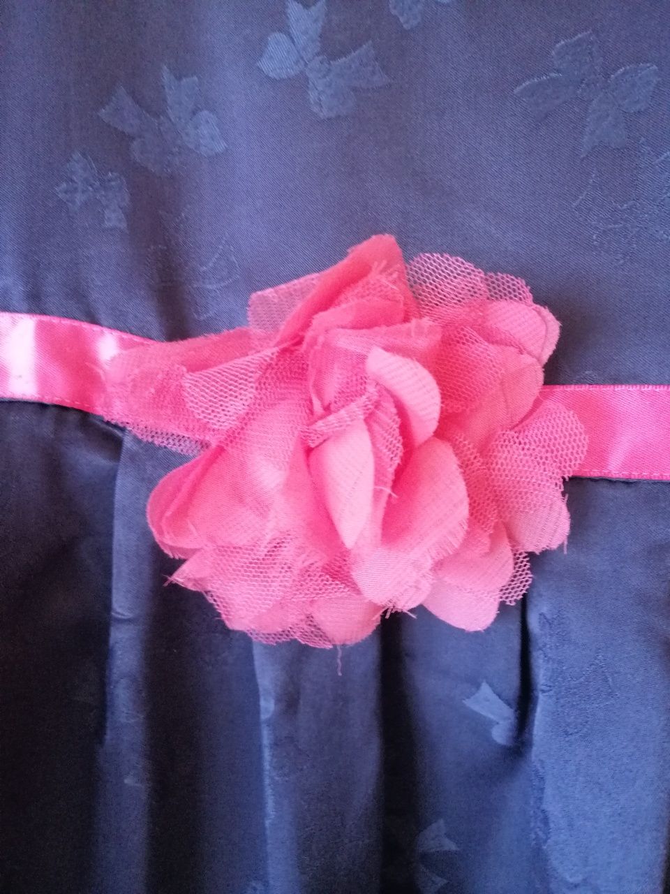 Sukienka fioletowa 5-6 lat, 110-116 cm