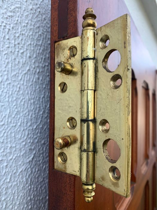 URGENTE 90€ - Porta madeira maciça com fechadura de 4 trancas