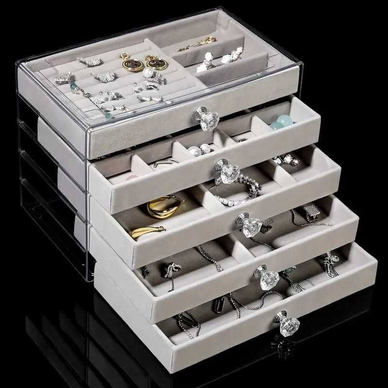 Caixas de jóias. Presentes de  luxo. Três tamanhos e modelos. Novas.