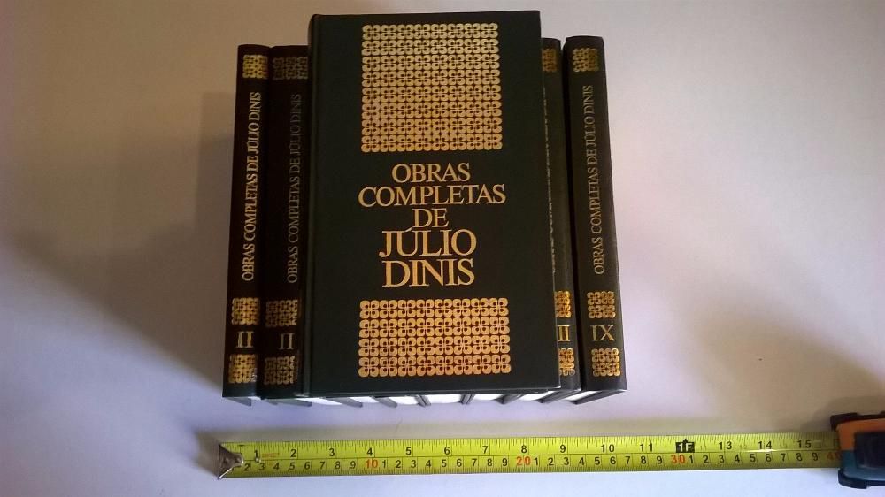 Júlio Diniz - 9 Livros-Círc. de Leitores - Obras Completas - 25€