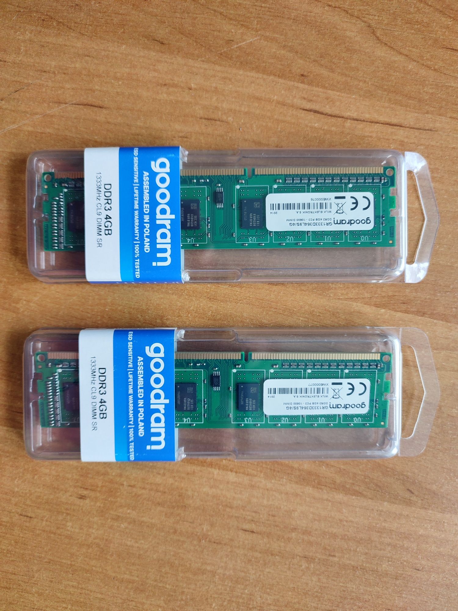 Pamięć RAM Goodram 2x4gb DDR3 1333 MHz