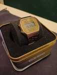 Zegarek Casio retro vintage złoty gold