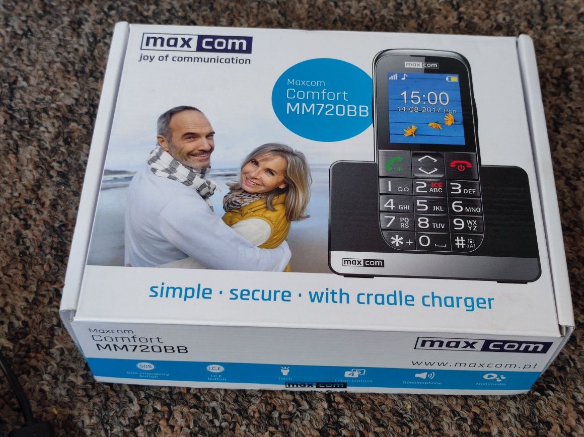 Telefon MAXCOM Comfort MM720BB