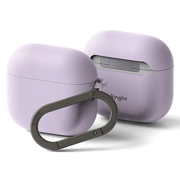 Ringke Silicone Apple Airpods 4 Light Purple