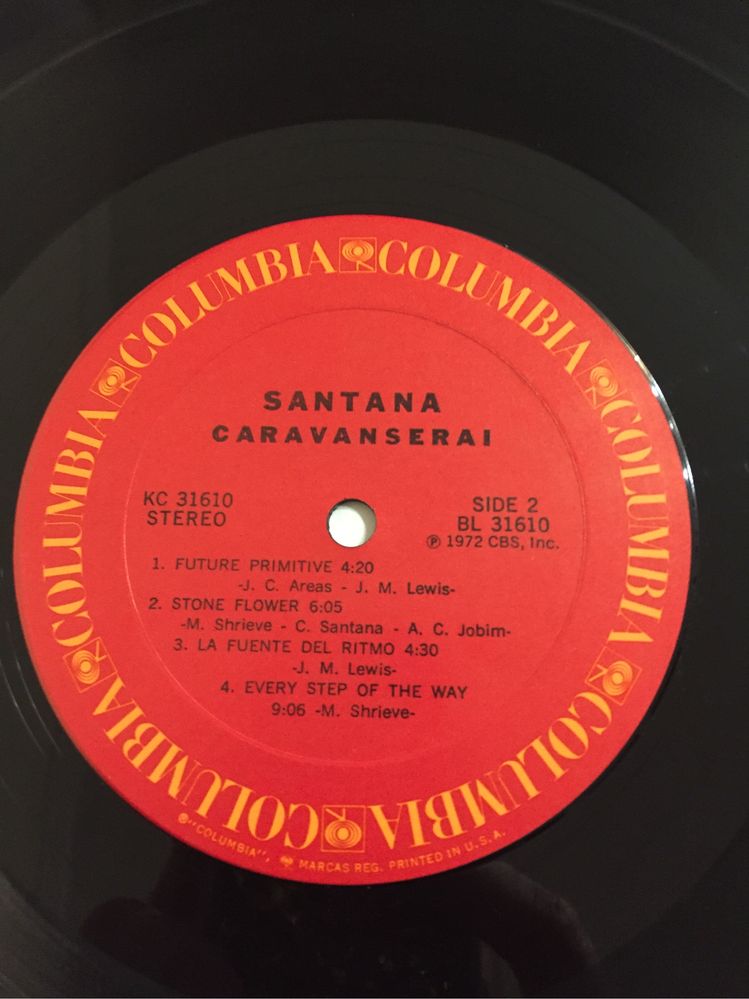 Santana Caravanserai USA EX