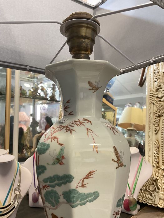 CANDIEIRO vista alegre com ou sem abajur 42 cm sem abajur