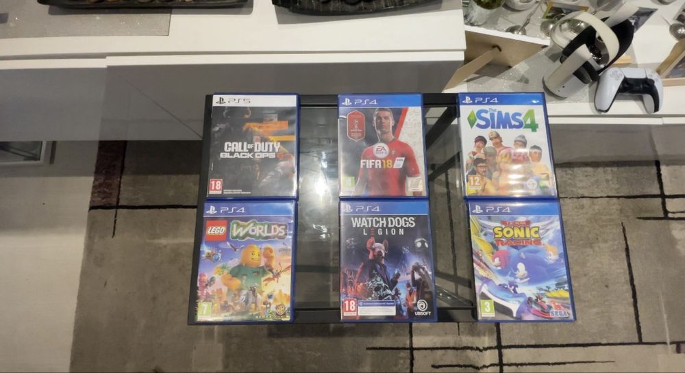 Ps5+ 1 Comando + 6 Jogos + Cabo HDMI