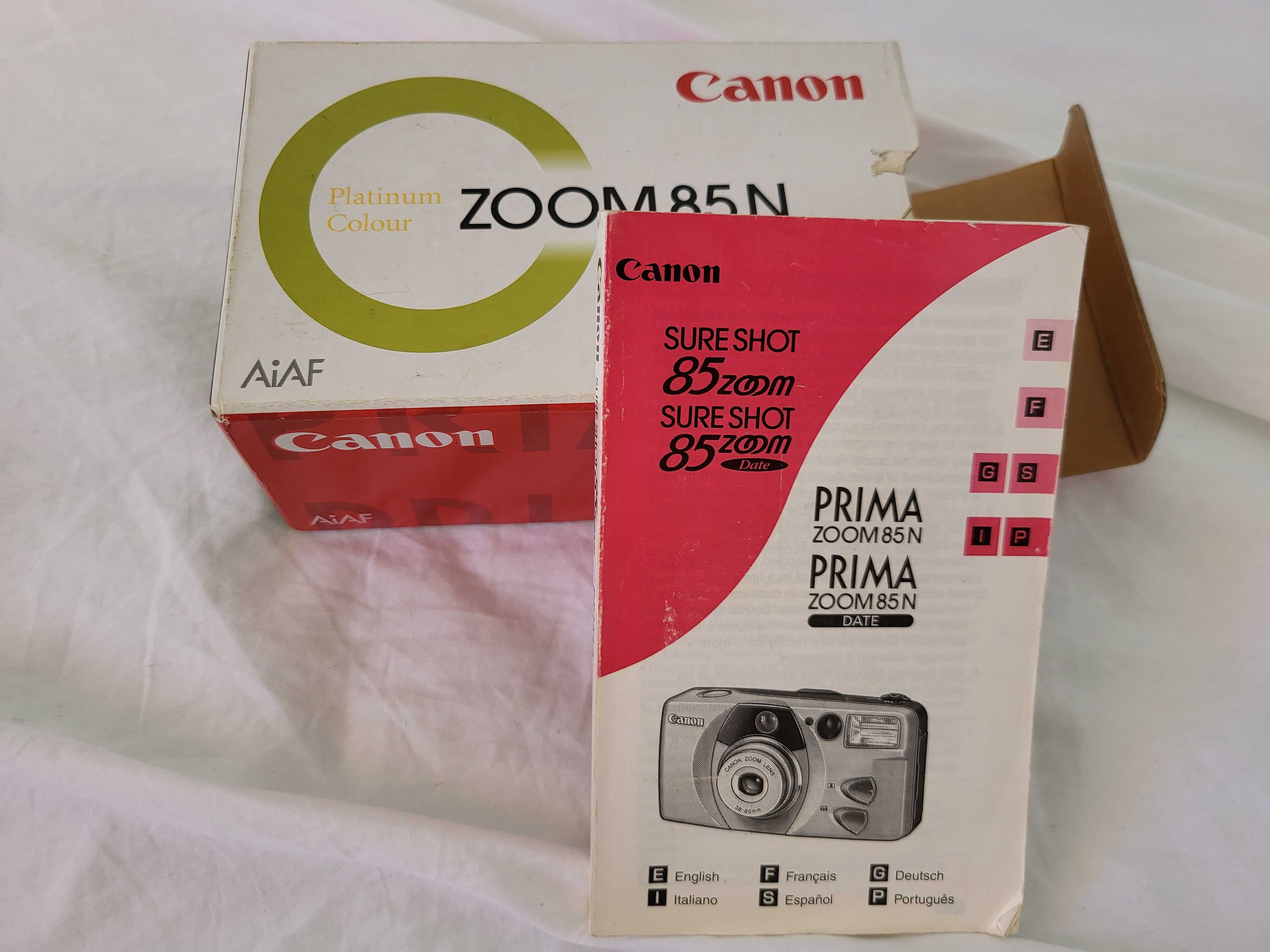 Maquina fotografica Canon Zoom85N