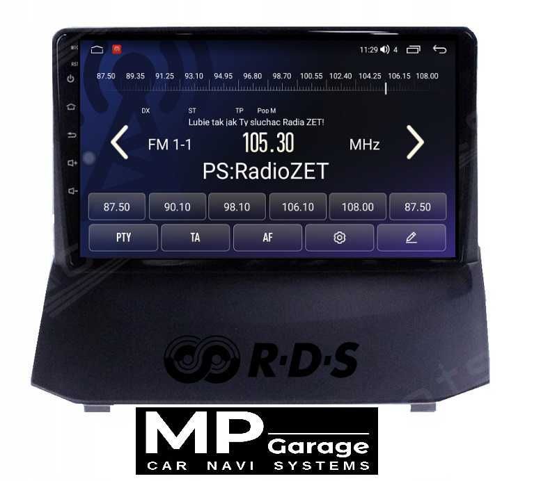 Ford Fiesta MK7 2008 - 2017 Radio Android 4G DSP CarPlay Qled