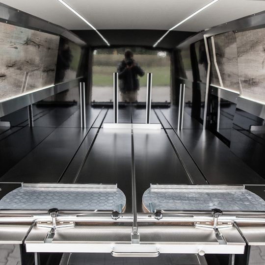 Zabudowa funeralna karawan pogrzebowy Vito