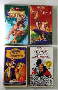 Filmes Disney em Cassetes - Clássicos