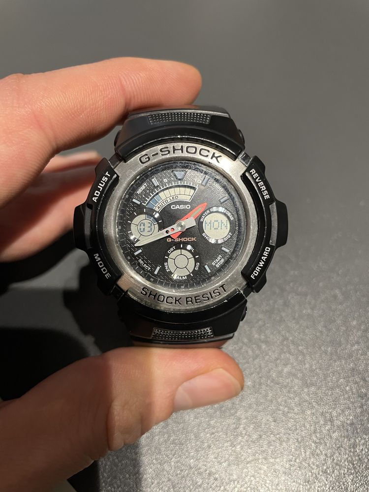 Casio Gshock Aw590 nowa bateria!