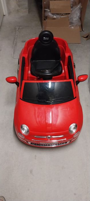 Carro elétrico de criança VIDAXL Vermelho Plástico