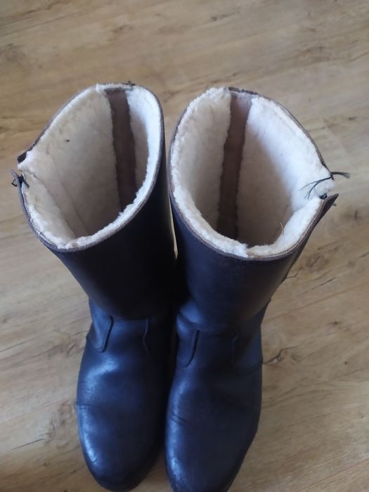 Військові зимові шкіряні чоботи сапоги Ammann Mili-Тary Розмір 44-45