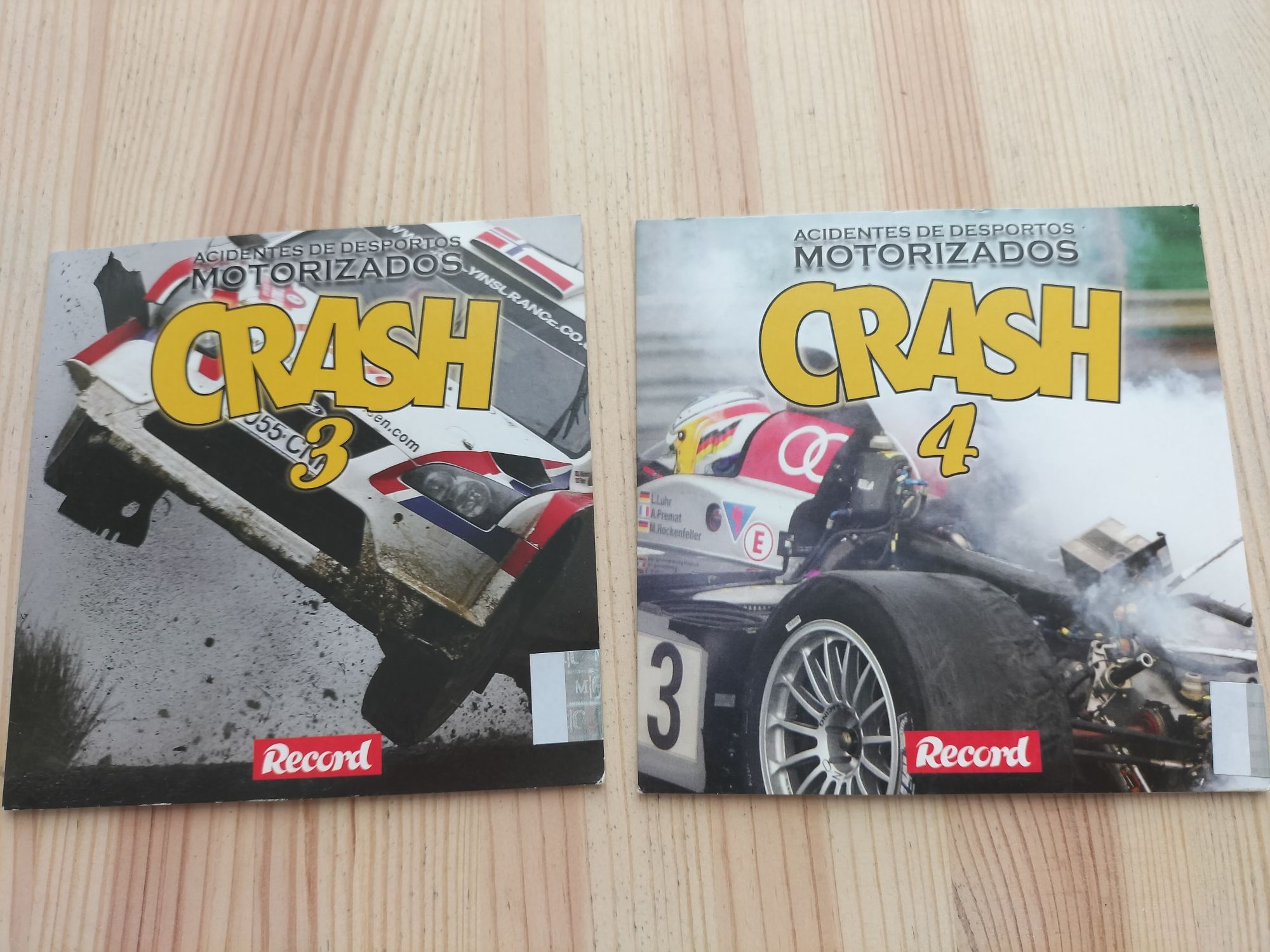 Coleção 8 DVD'S Acidentes desportos Motorizados