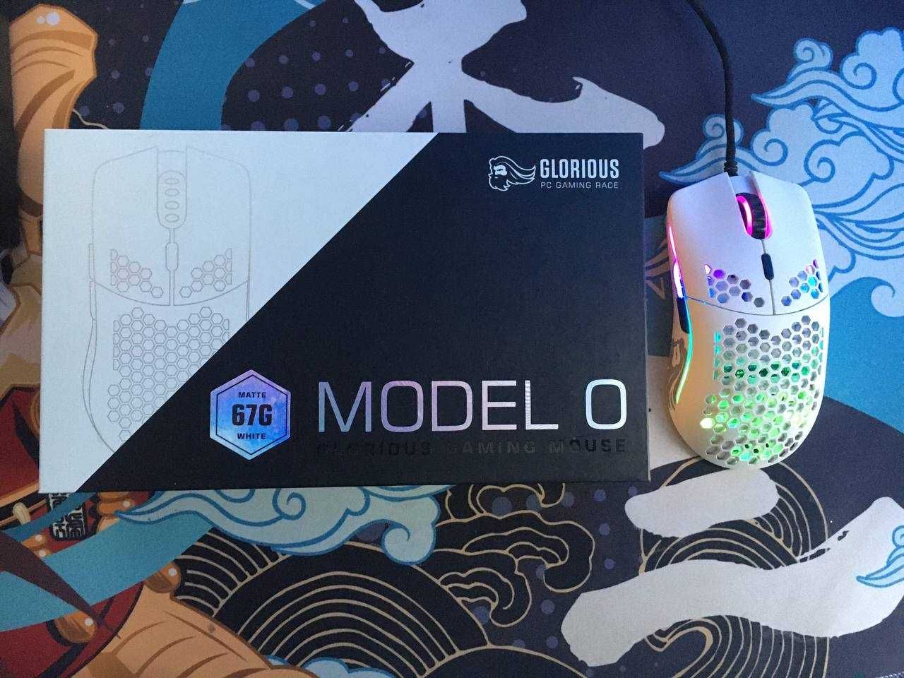 Миша Glorious Model O RGB USB White