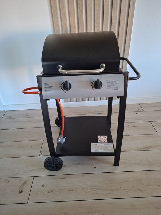 Grillowanie gazowy dwupalnikowy