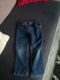 Spodnie jeans dziewczynka roz 104 cm