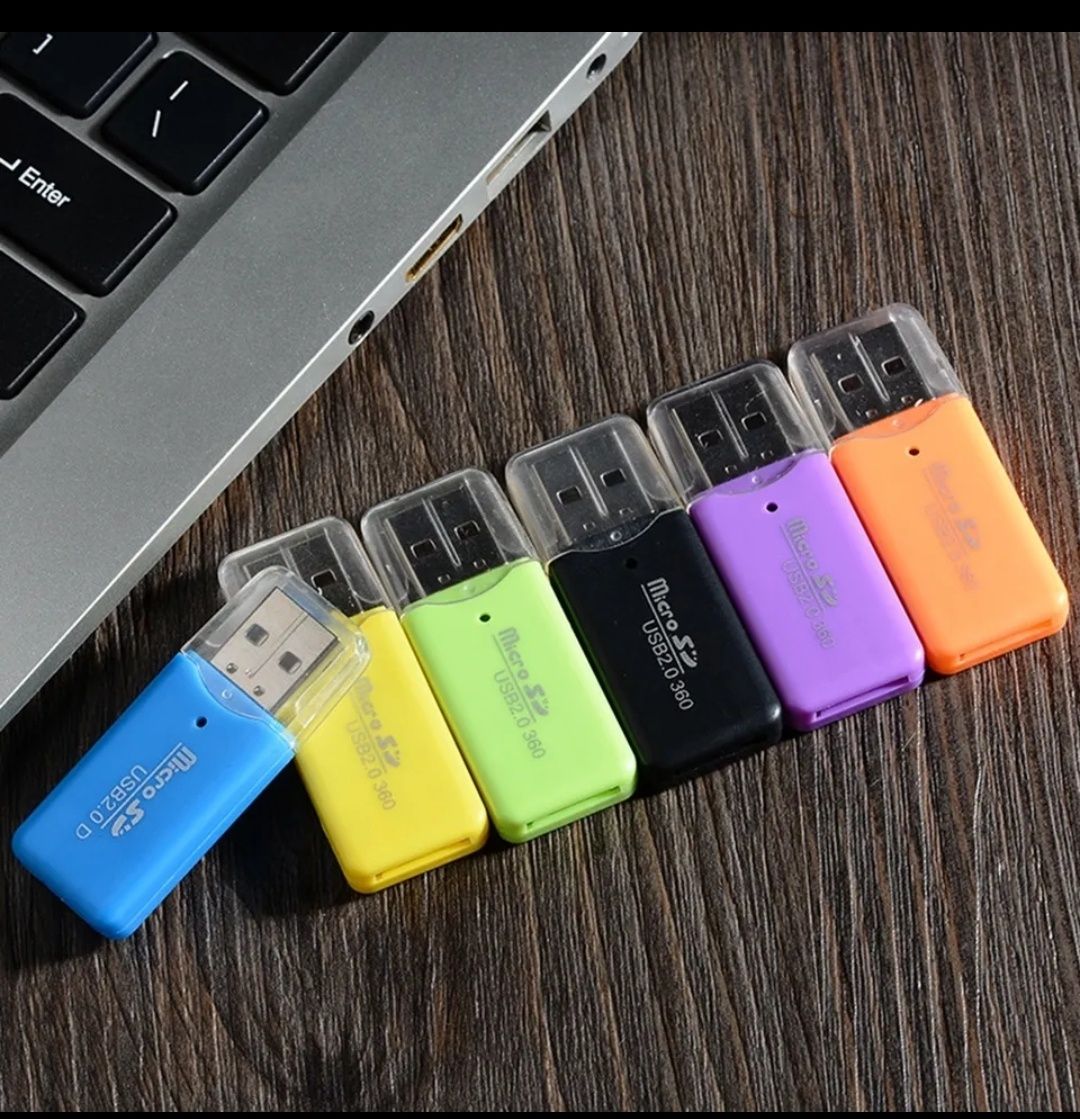 Картридер Mini Usb 2.0 для читання Micro SD