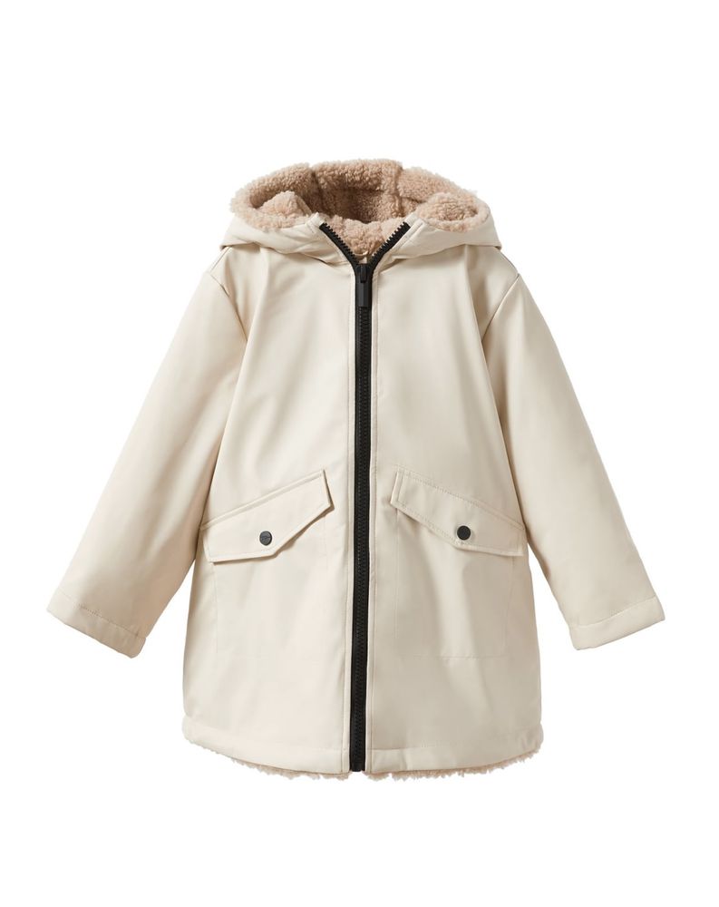 Утеплене пальто Zara р.134