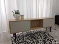 Szafka RTV styl loft nowa kolor drewna
