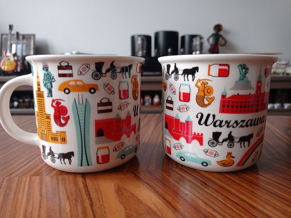 Kubek Folk 350 ML - WARSZAWA Folkstar nowy