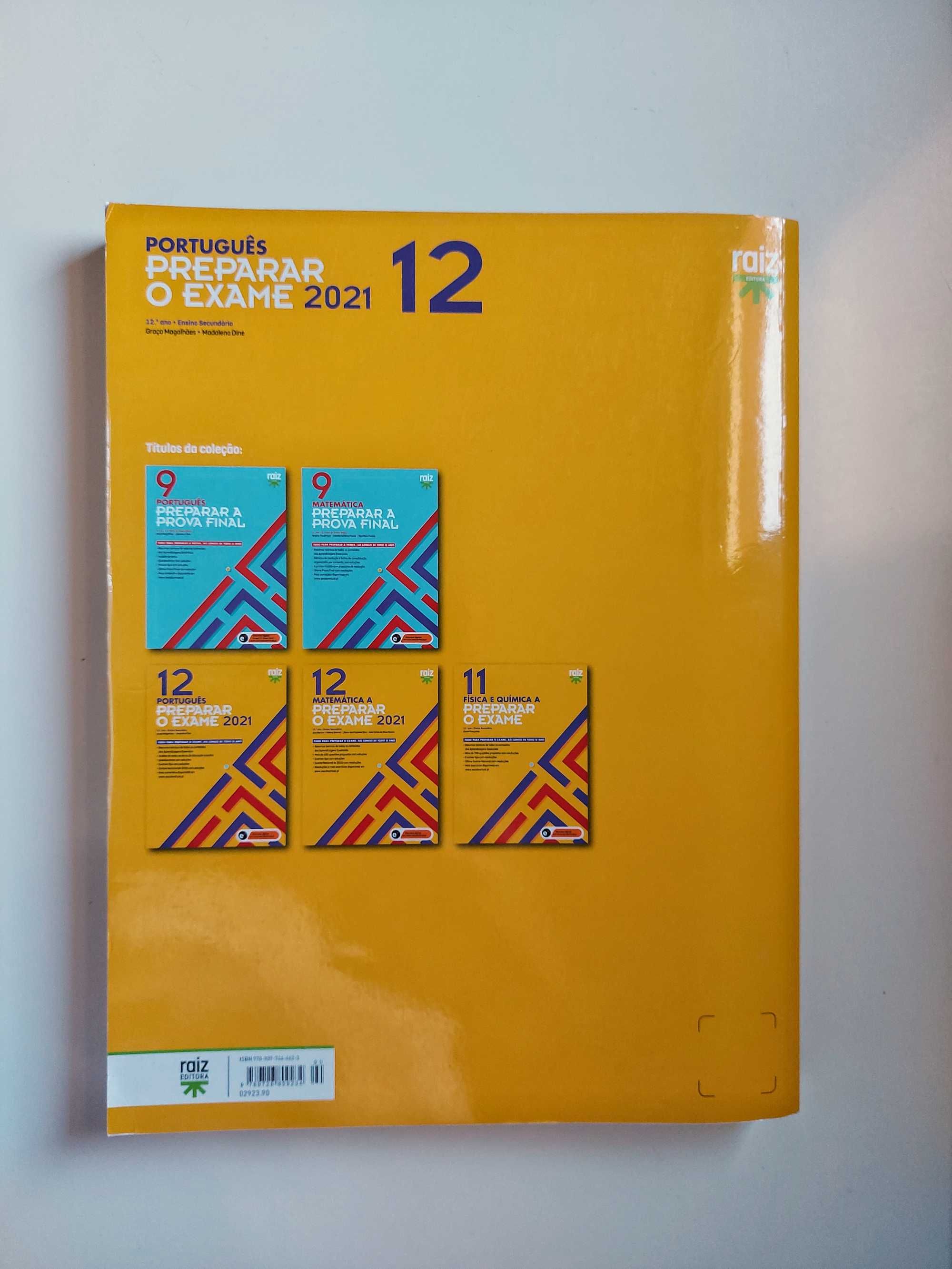 Livro de Preparação de Exame Português 2021 NOVO