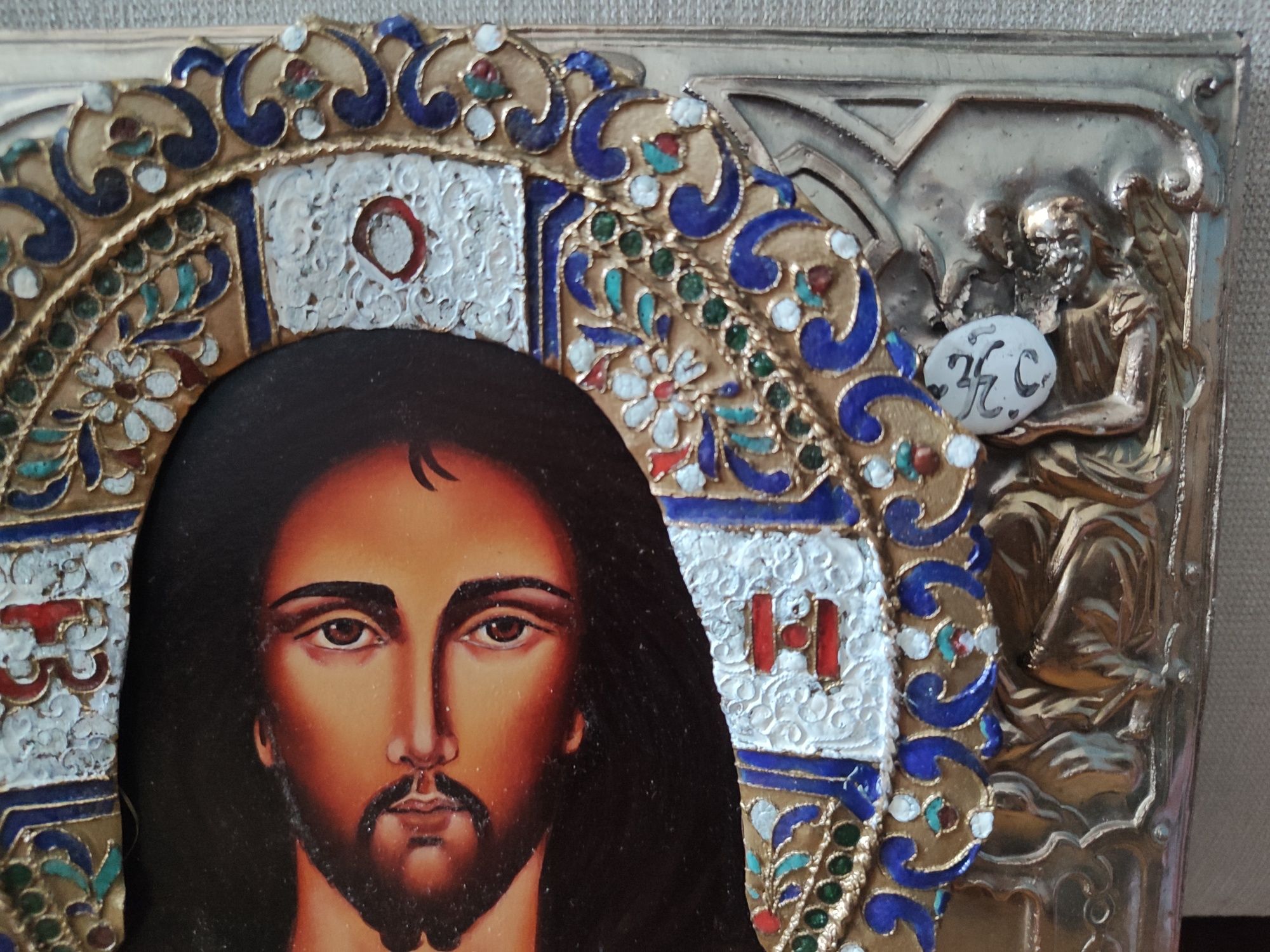 Piękna ikona Jezus Chrystus Pantokrator, polecam