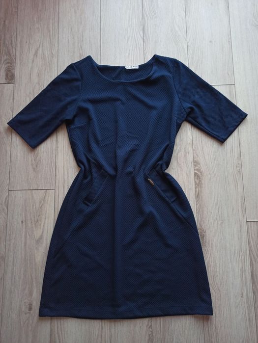 Granatowa sukienka Greence XL