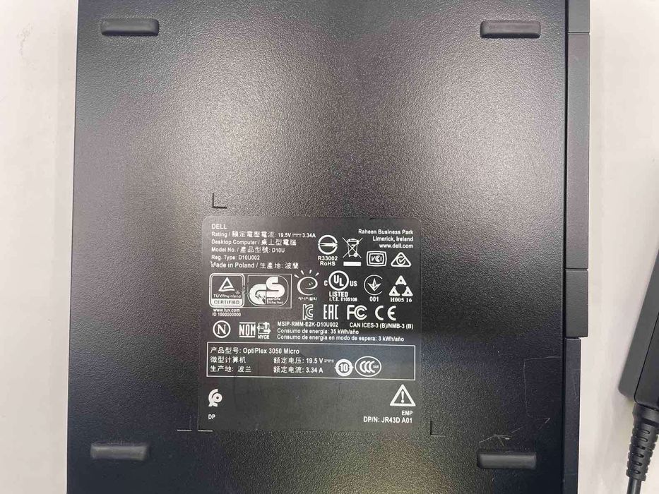 Dell OptiPlex 3050 i3-6100T 8gb/256gb