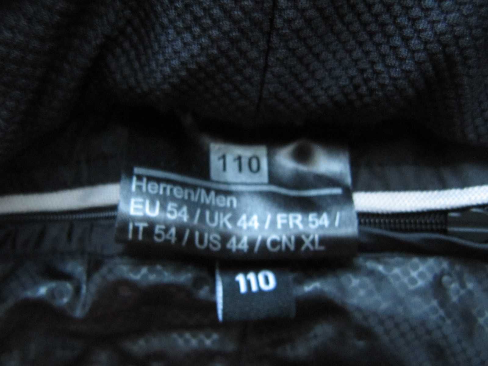 VANUCCI  2 w 1 wodoodporne spodnie + ocieplacz rozmiar XL