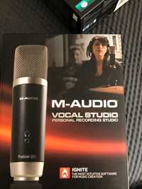 mikrofon m-audio vocal studio