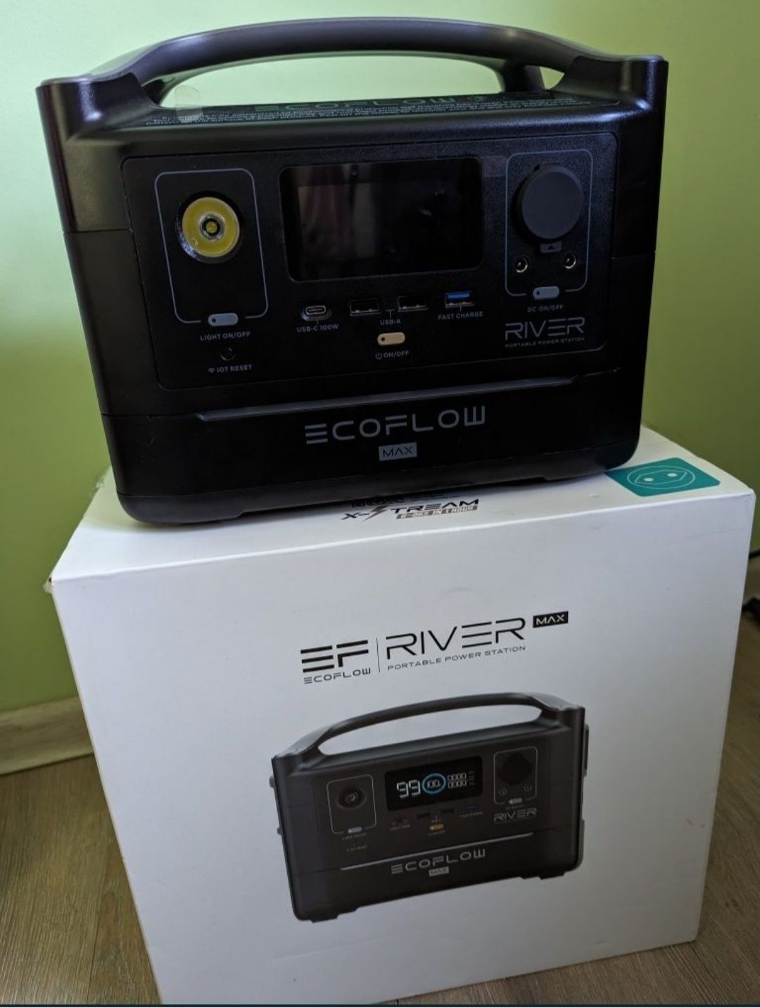 Зарядна станція Ecoflow River Max 600Вт